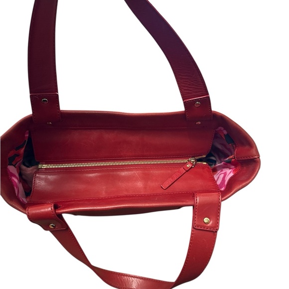Kate Spade Vintage Red Tote Bag - Picture 5 of 8